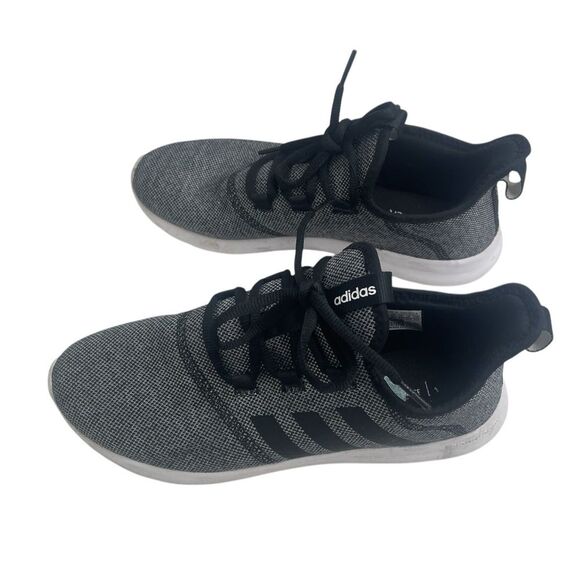 adidas Women's Cloudfoam Pure 2.0 Running Shoes, Black/Black/White Size 10 - Picture 12 of 15